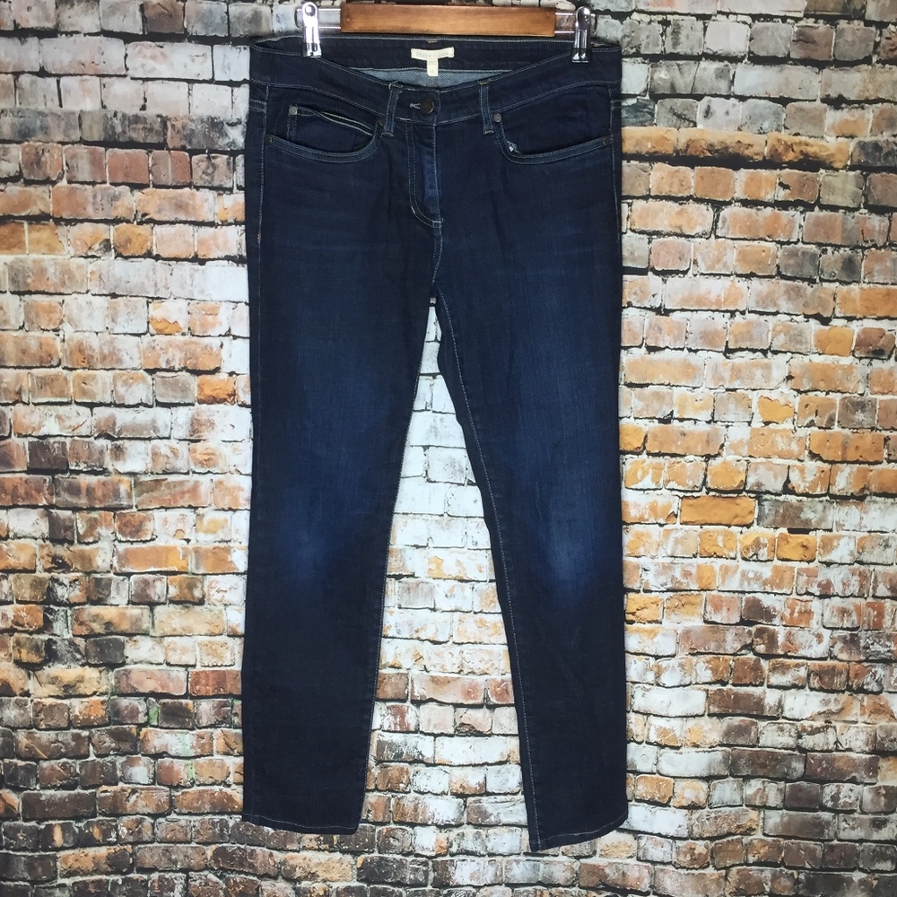 Eileen Fischer Dark Denim Skinny Jeans Women Sz 6